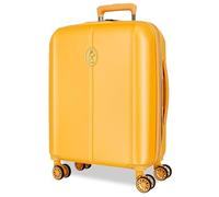 El Potro Vera Maleta de Cabina Amarillo 40x55x20 cms Rígida ABS Cierre TSA 37L 3,1 kgs 4 Ruedas Dobles Equipaje Mano