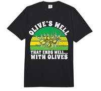 El Pozo de la Aceituna Que Termina Bien con el Amante de Las Aceitunas Comfort Colors Adult Heavyweight T-Shirt
