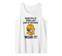 El PPE es su última línea de Defensa | Campaña de concienciación sobre la Seguridad Camiseta sin Mangas