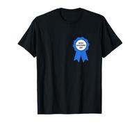 El Premio al niño más Guapo Blue Ribbon Men Funny Camiseta