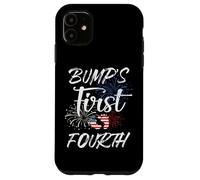 El Primer 4 de Julio de Bump Embarazo Independencia Patriótica Carcasa para iPhone 11