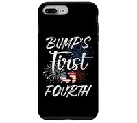 El Primer 4 de Julio de Bump Embarazo Independencia Patriótica Carcasa para iPhone 7 Plus/8 Plus