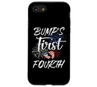 El Primer 4 de Julio de Bump Embarazo Independencia Patriótica Carcasa para iPhone SE (2020) / 7/8