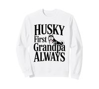 El Primer Abuelo de Husky, Siempre Amante de los Perros Sudadera