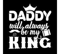 El primer amor, el primer héroe, siempre mi papá, el Día del Padre, el arte tipográfico se puede utilizar Calcomanías de grabado 42x44.3cm Personalización personalizada Blanco