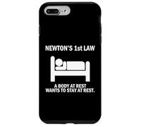El Primer Humor de la Ley de Newton para Nerds y Estudiantes de la Ciencia Carcasa para iPhone 7 Plus/8 Plus