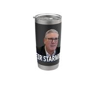 El primer ministro del Reino Unido, Keir Starmer Vaso térmico de acero inoxidable de doble pared