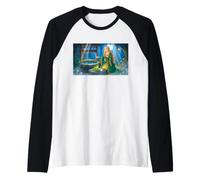 El príncipe Rana Princesa Bien Rana Bola Dorada Bosque mágico Camiseta Manga Raglan