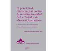 El Principio De Primacía En El Control De Constitucionalidad De L Os T
