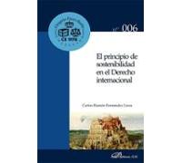 El Principio De Sostenibilidad En El Derecho Internacional