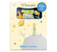 El Principito Cuentos y aventuras - Libros de actividades para niños, cuento de 10 páginas y 4 figuras