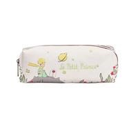 El Principito - Estuche Portatodo, Cierre de Cremallera, Accesorio Escolar, Color Blanco (CyP Brands)