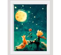 El Principito. Póster para habitación infantil, bebé, niña y niño, póster en DIN A3, Decoración de pared, Laminas decorativas para niños, Poster para niños. (Marco NO incluido) (A4 (29,7x21))