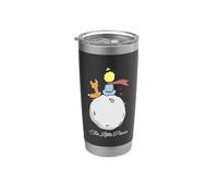 El Principito Vaso térmico de acero inoxidable de doble pared