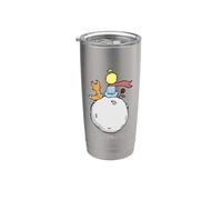 El Principito Vaso térmico de acero inoxidable de doble pared