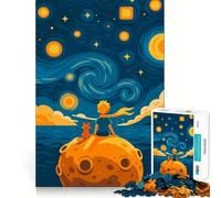 El Principito y el Zorro, Rompecabezas de 1000 Piezas para Adolescentes, Juguete para ejercitar la Mente, Actividad para el hogar, Corte Premium, artículo de Santa Claus 38x26cm