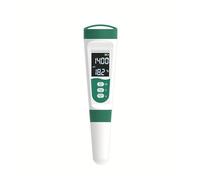 El probador portátil de calidad del agua 5 en 1 con pantalla digital mide la temperatura salinidad pH TDS EC,Extensamente probado