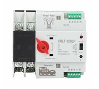 El proceso de instalación simplificado del interruptor de transferencia automática montado en riel DIN mejora la experiencia del usuario (2P)