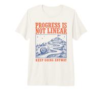 El Progreso no es Lineal Educación Especial Ese Camiseta Premium