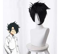 El prometido Neverland Norman Cosplay peluca Yakusoku no Neverland Cosplay pelo sombreros Halloween Cosplay accesorios para disfraces