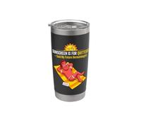 El protector solar es para dejar de fumar, dijo mi futuro dermatólogo Vaso térmico de acero inoxidable de doble pared