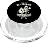 El pueblo de Belvedere TV FL divertido Pickleball diseño de dibujos animados PopSockets PopGrip para MagSafe
