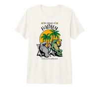 El Pueblo de Hadley TV Manatí diseño de cocodrilo Camiseta Premium