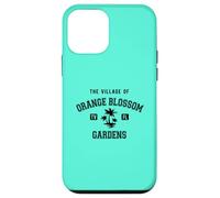 El Pueblo de Orange Blossom Gardens Diseño de Palmeras Carcasa para iPhone 12 Mini