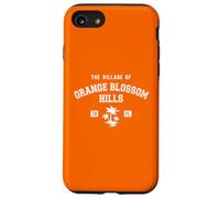 El pueblo de Orange Blossom Hills Palm Trees Design Carcasa para iPhone SE (2020) / 7 / 8