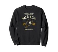El pueblo de Palo Alto Pickleball Diseño envejecido Sudadera