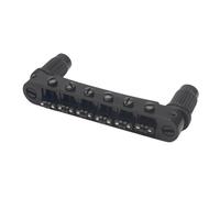 El puente de tambor de guitarra eléctrica compatible con múltiples cuerdas proporciona una entonación precisa y una mayor durabilidad. Puente de tambor preciso para guitarra eléctrica
