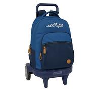 EL PULPO - Mochila Grande con Ruedas, Compact Evolución, Extraíble, Ideal para Niños de Diferentes Edades, Cómoda y Versátil, Calidad y Resistencia, 33x22x45 cm