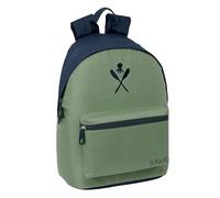 EL PULPO VERDE - Mochila Juvenil para Portátil 14.1", Ideal para Jóvenes de Diferentes Edades, Cómoda y Versátil, Calidad y Resistencia, 31x16x41 cm