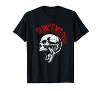 El punk no está muerto: la calavera mohawk punk rock Camiseta