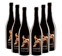 El Puntido - Ideal para Maridar con Carne y Comida Mediterránea - Pack 6 Botellas 75cl
