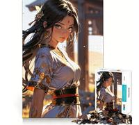 El puzle de 1000 Piezas La Gracia del Guerrero bajo la luz del Sol para Adolescentes Diversión tamaño Uniforme Piezas precisas Actividad Relajante para Grupos en Interiores (38x52cm)