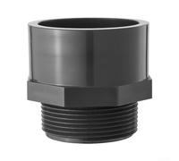 El PVC roscó el conector del tubo, varón/hembra de UPVC roscó la identificación roscada del adaptador 48.25m m del acoplamiento para el abastecimiento de agua y la tubería industrial