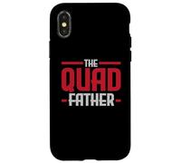 El Quadfather ATV Rider Quad Bike Daddy Día del Padre Carcasa para iPhone X/XS