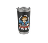 El que ríe último tiene el mejor abogado de divorcio Vaso térmico de acero inoxidable de doble pared