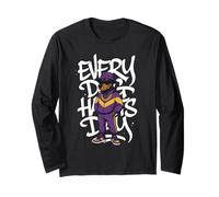 El rapero Dobermann al estilo hip-hop Graffiti Every Dog Manga Larga