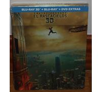 EL RASCACIELOS (Skyscraper) BLU-RAY 3D+BLU-RAY+DVD EXTRAS NUEVO STEELBOOK ACCION