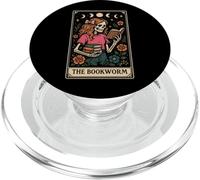 El ratón de Biblioteca Lector de Libros Lectura Tarot Tarjeta Luna Bruja PopSockets PopGrip para MagSafe