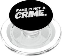 El Rave no es un Crimen - EDM - Techno Festival Vibes PopSockets PopGrip para MagSafe