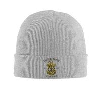El Real Sailor Ocean Spirit con patrón de Gorra de Punto Hip Hop Gorro de Gorro de Exterior Topo Invierno para Adultos Unisex