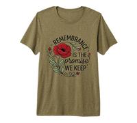 El Recuerdo es la Promesa Que cumplimos honrando a Nuestros héroes 2 Camiseta Premium