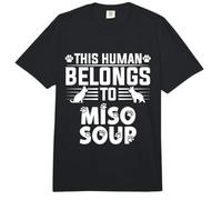 El Regalo de Sopa de Miso con Nombre de Perro Pertenece a la Sopa de Miso para Perros Comfort Colors Adult Heavyweight T-Shirt
