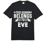 El Regalo de víspera del Nombre del Perro Pertenece a la víspera del Perro Comfort Colors Adult Heavyweight T-Shirt