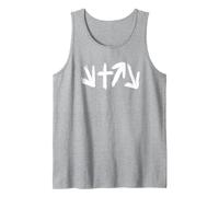 El Regalo del Cristianismo Que Vino a Morir Rose vendrá de Nuevo Camiseta sin Mangas, Hombre, Gris Jaspeado, L