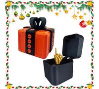 El Regalo Molesto, Caja de Regalo con Tornillos, La Caja de Broma - Divertido Desafío de Tornillos con Sorpresa de Dedos Medios, Regalos Graciosos para Navidad, Cumpleaños, Halloween y Oficina