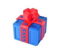 El regalo molesto, la caja de bromas: un divertido reto con dedos medios, ideas de regalos graciosos, estuche de regalo novedoso impreso en 3D for amigos(A-d)